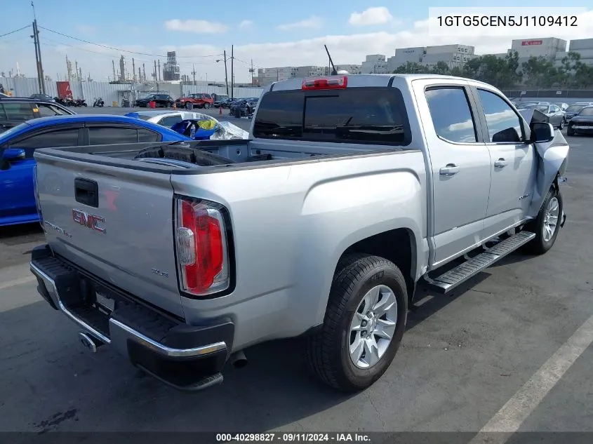 1GTG5CEN5J1109412 2018 GMC Canyon Sle