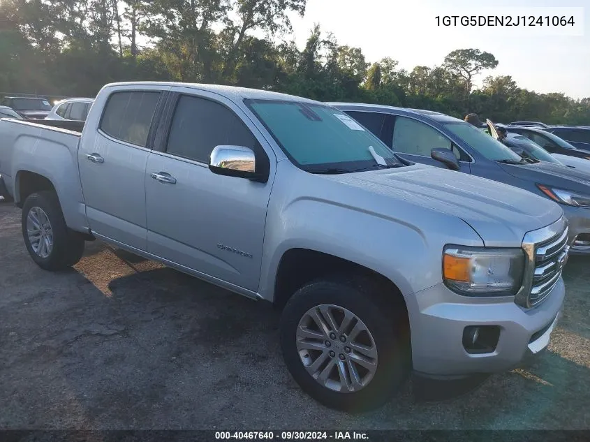 1GTG5DEN2J1241064 2018 GMC Canyon Slt