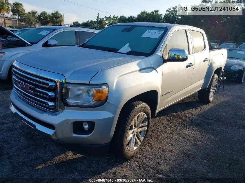 1GTG5DEN2J1241064 2018 GMC Canyon Slt