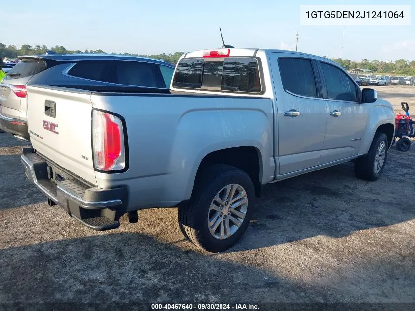 1GTG5DEN2J1241064 2018 GMC Canyon Slt