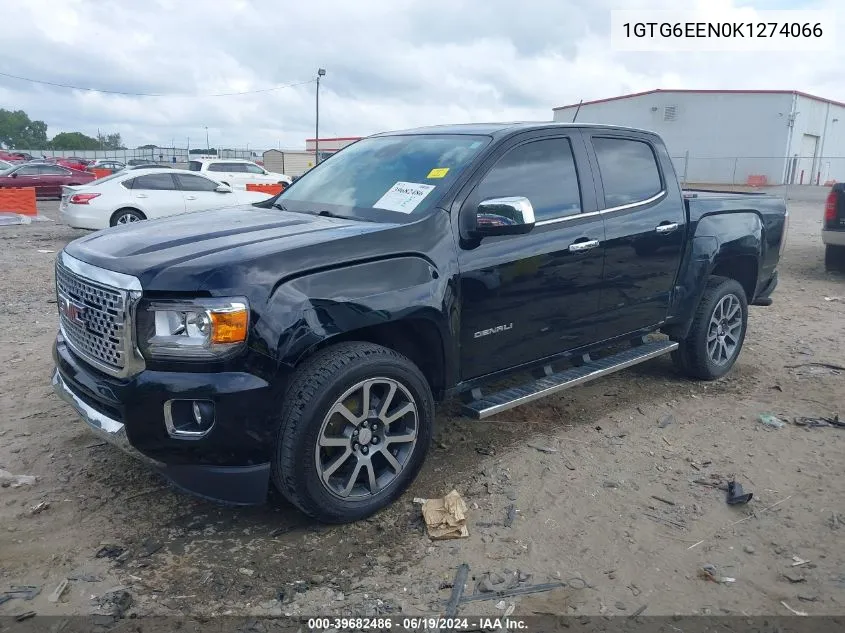 1GTG6EEN0K1274066 2019 GMC Canyon Denali