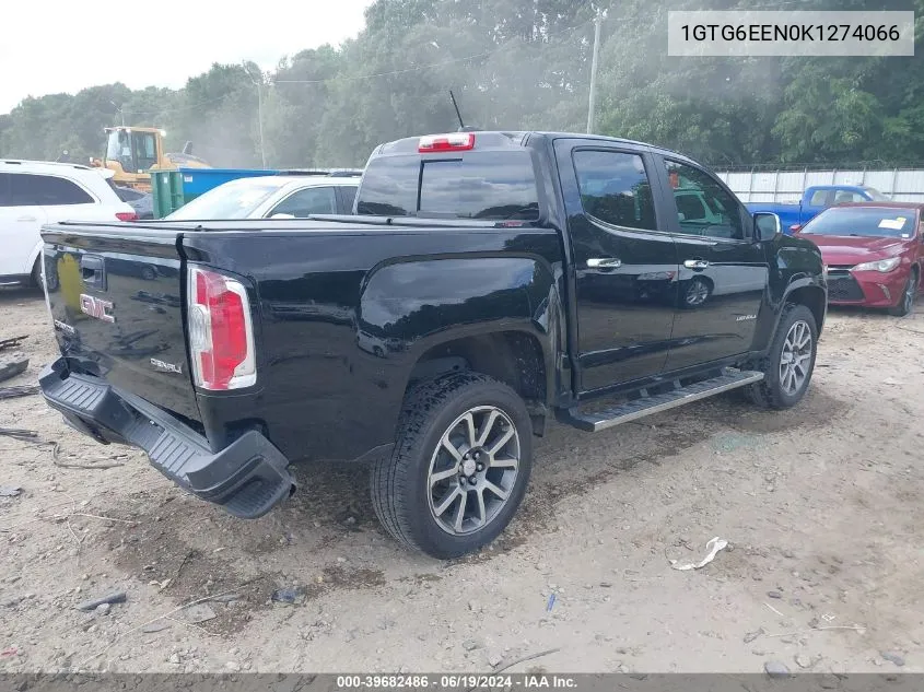 1GTG6EEN0K1274066 2019 GMC Canyon Denali