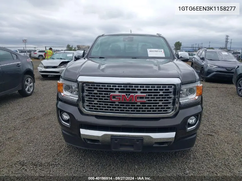 1GTG6EEN3K1158277 2019 GMC Canyon Denali