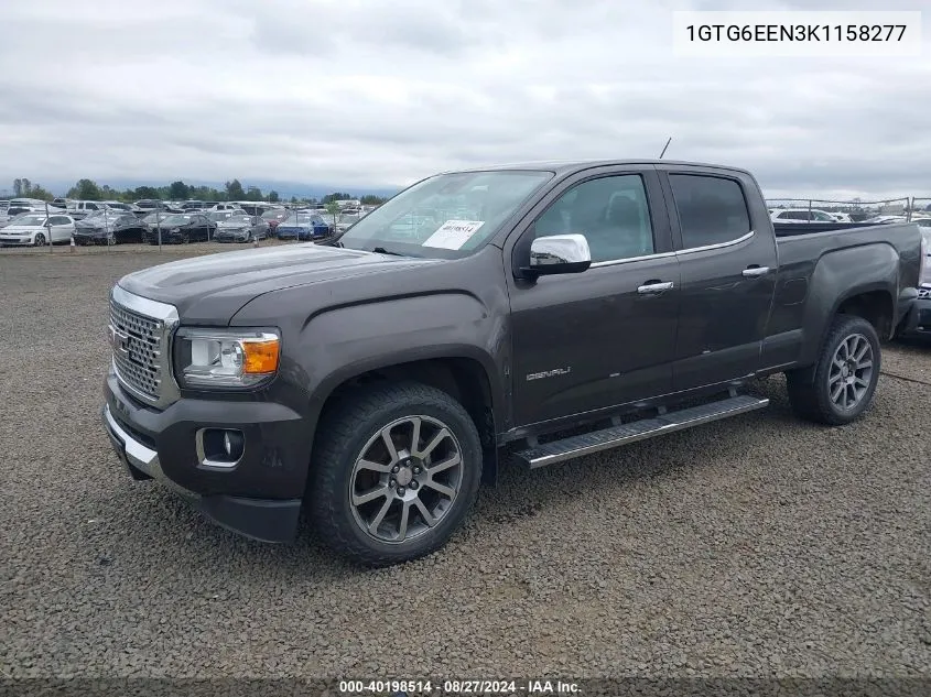 1GTG6EEN3K1158277 2019 GMC Canyon Denali