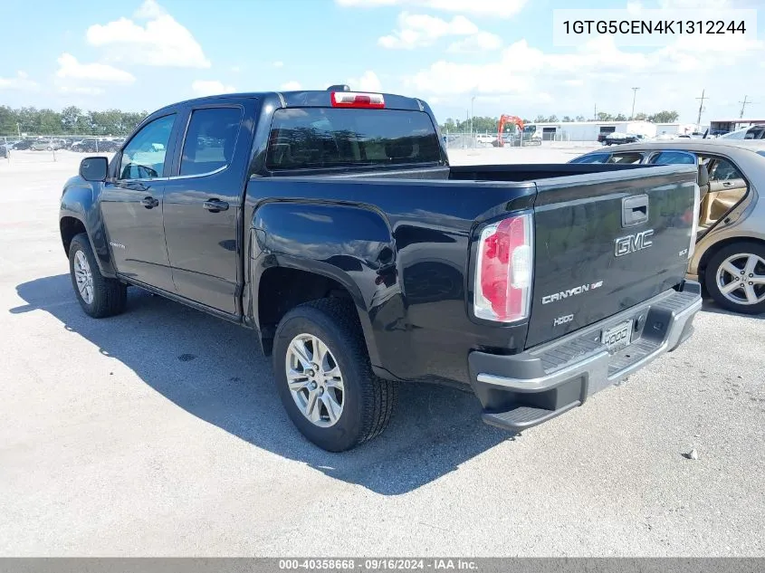 1GTG5CEN4K1312244 2019 GMC Canyon Sle