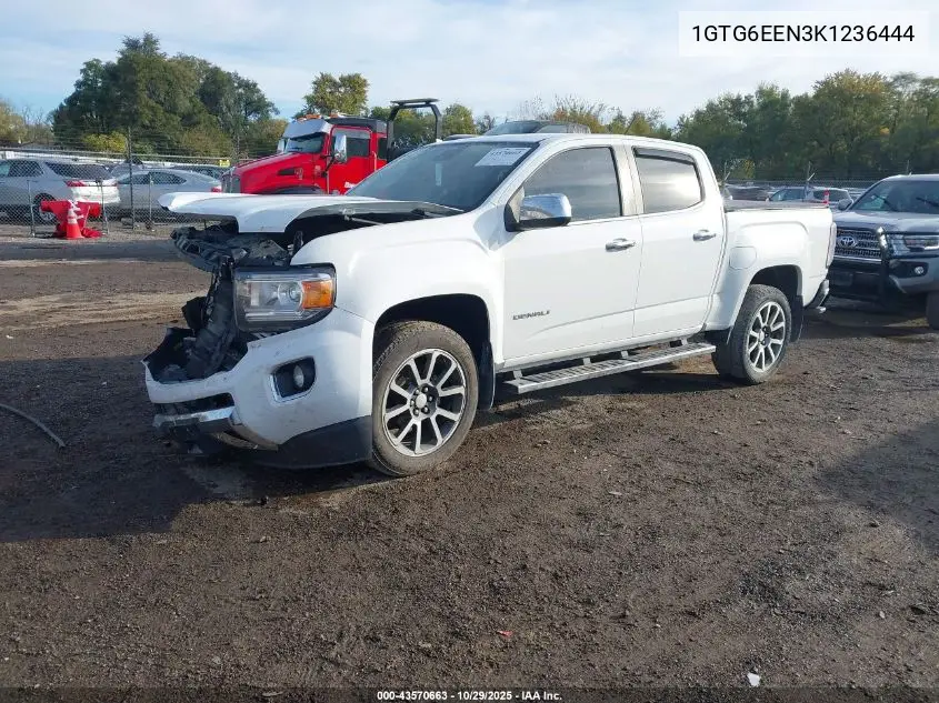 1GTG6EEN3K1236444 2019 GMC Canyon Denali