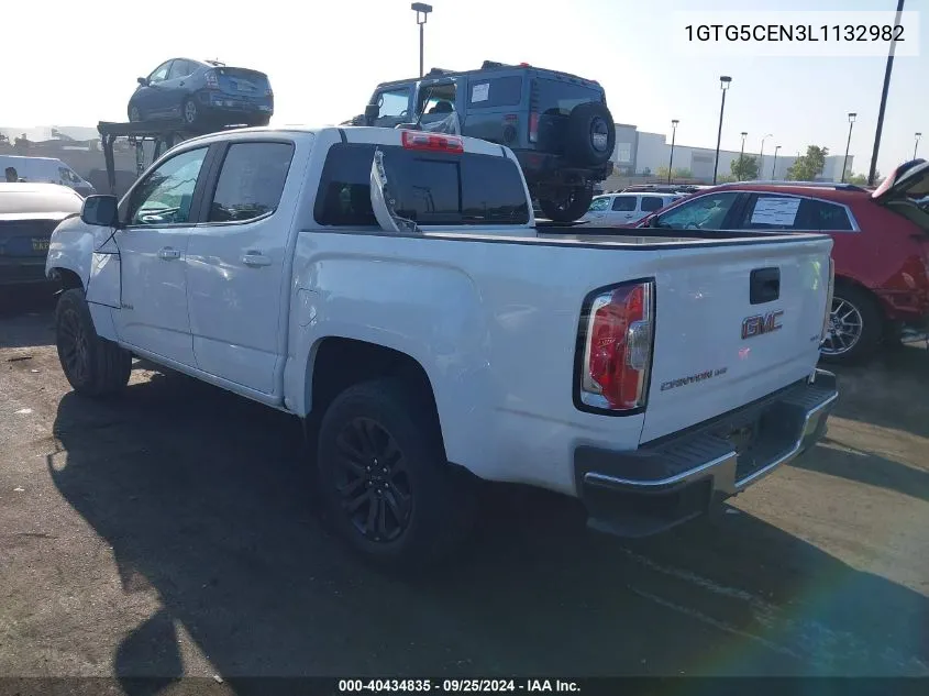 1GTG5CEN3L1132982 2020 GMC Canyon 2Wd Short Box Sle