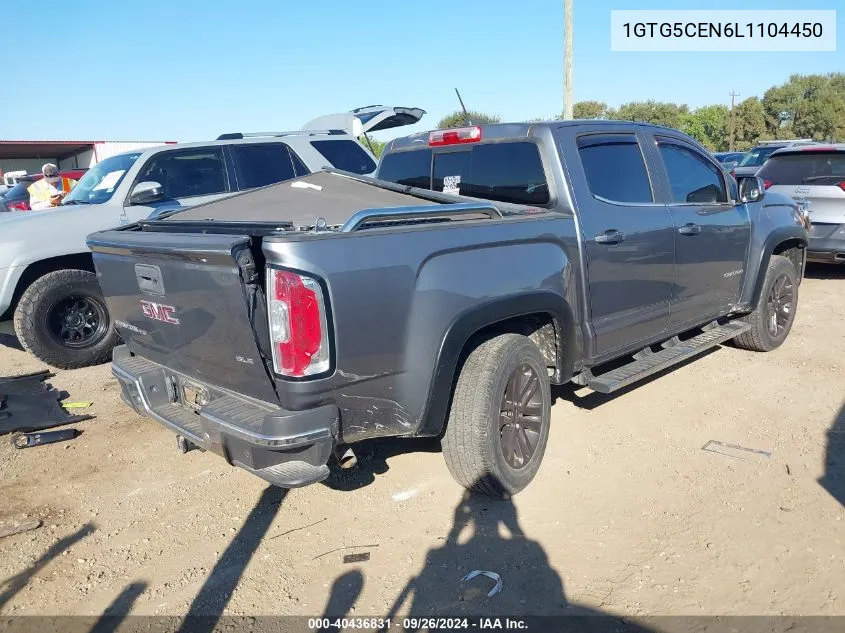 1GTG5CEN6L1104450 2020 GMC Canyon Sle