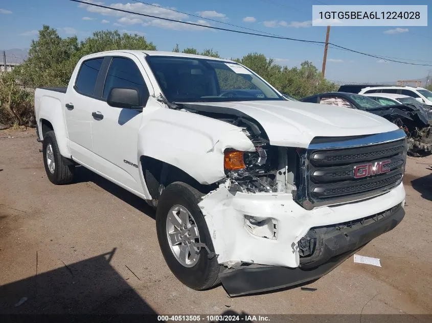 1GTG5BEA6L1224028 2020 GMC Canyon 2Wd Short Box