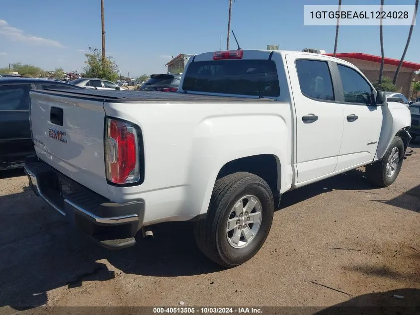 1GTG5BEA6L1224028 2020 GMC Canyon 2Wd Short Box