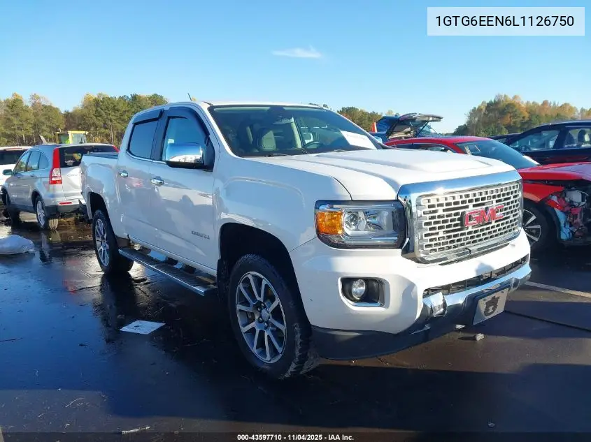 1GTG6EEN6L1126750 2020 GMC Canyon 4Wd Short Box Denali