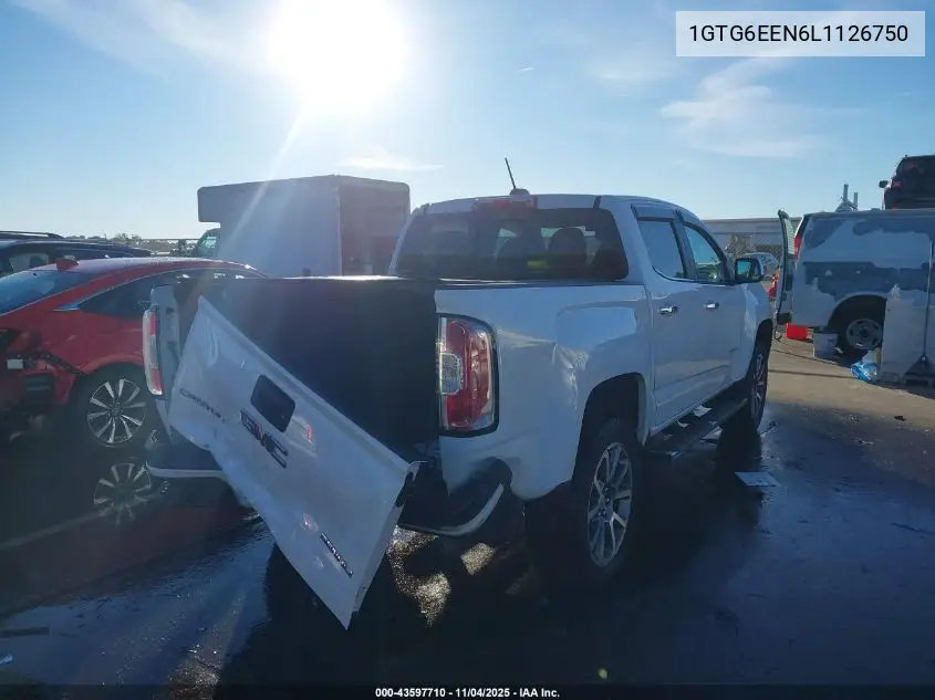 1GTG6EEN6L1126750 2020 GMC Canyon 4Wd Short Box Denali