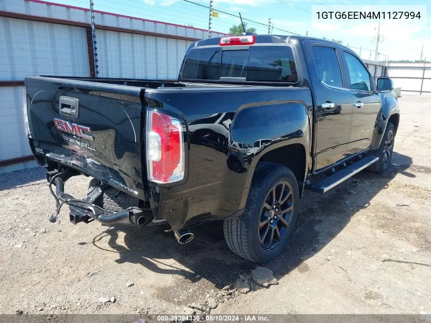 1GTG6EEN4M1127994 2021 GMC Canyon 4Wd Long Box Denali/4Wd Short Box Denali