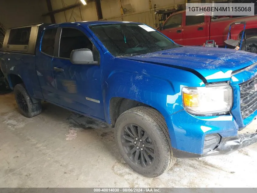 1GTH6BEN4M1155068 2021 GMC Canyon 4Wd Elevation Standard