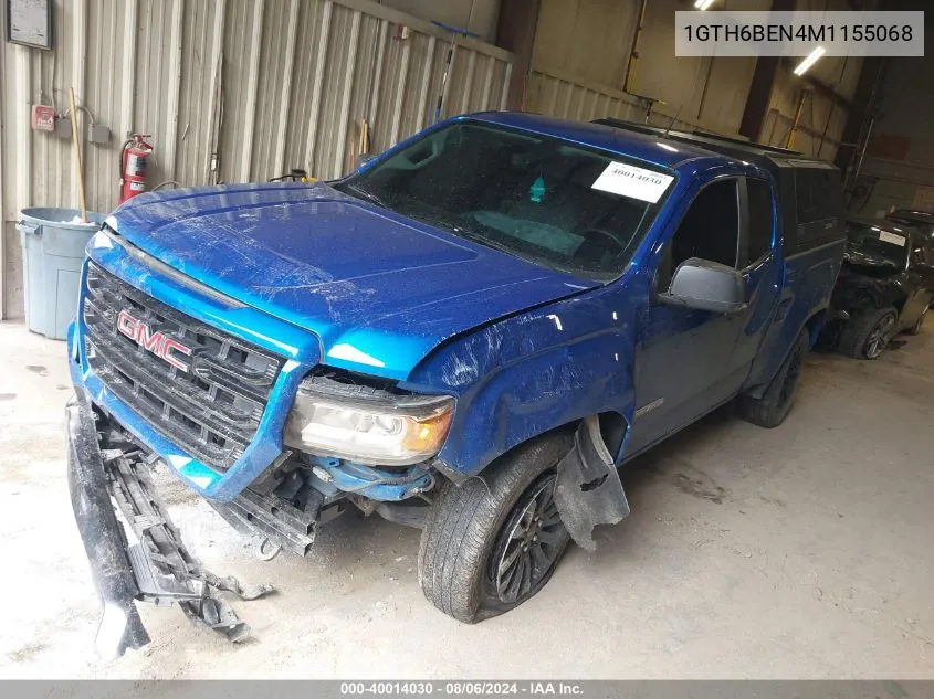 1GTH6BEN4M1155068 2021 GMC Canyon 4Wd Elevation Standard