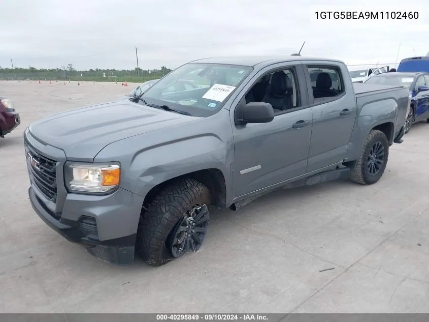 1GTG5BEA9M1102460 2021 GMC Canyon Elevation