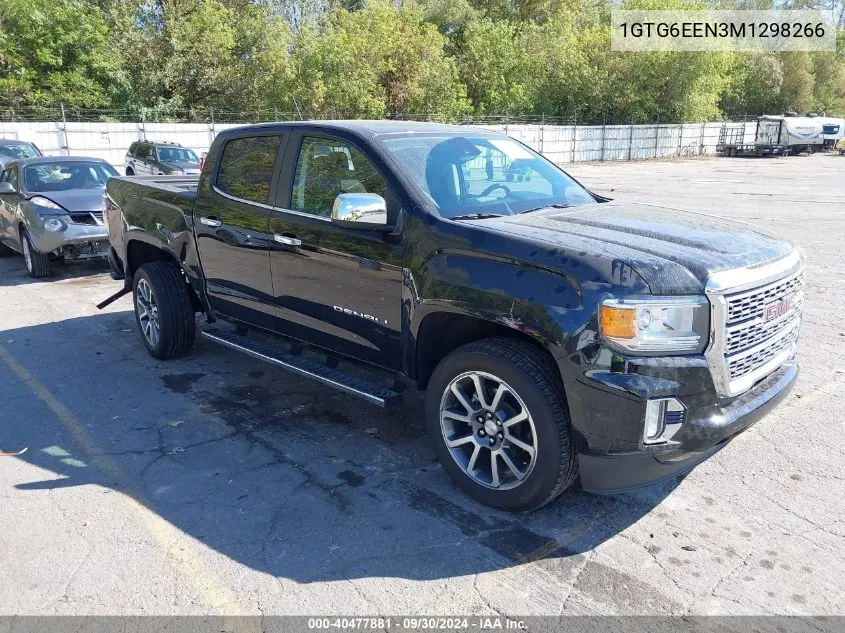 1GTG6EEN3M1298266 2021 GMC Canyon 4Wd Short Box Denali