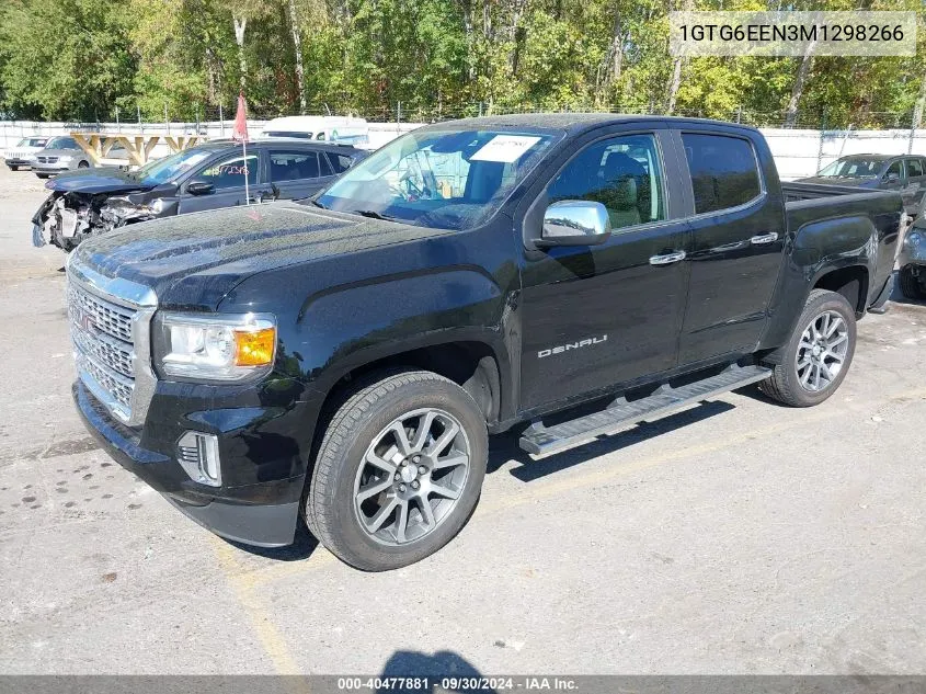 1GTG6EEN3M1298266 2021 GMC Canyon 4Wd Short Box Denali