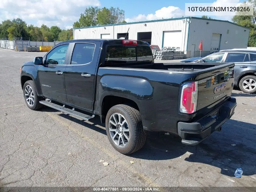 1GTG6EEN3M1298266 2021 GMC Canyon 4Wd Short Box Denali