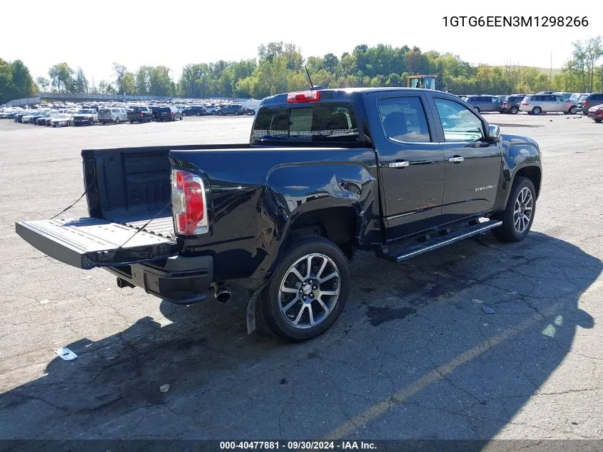 1GTG6EEN3M1298266 2021 GMC Canyon 4Wd Short Box Denali