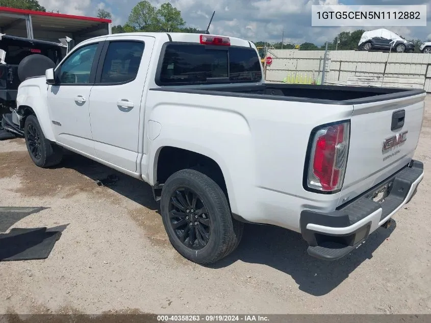 1GTG5CEN5N1112882 2022 GMC Canyon 2Wd Short Box Elevation