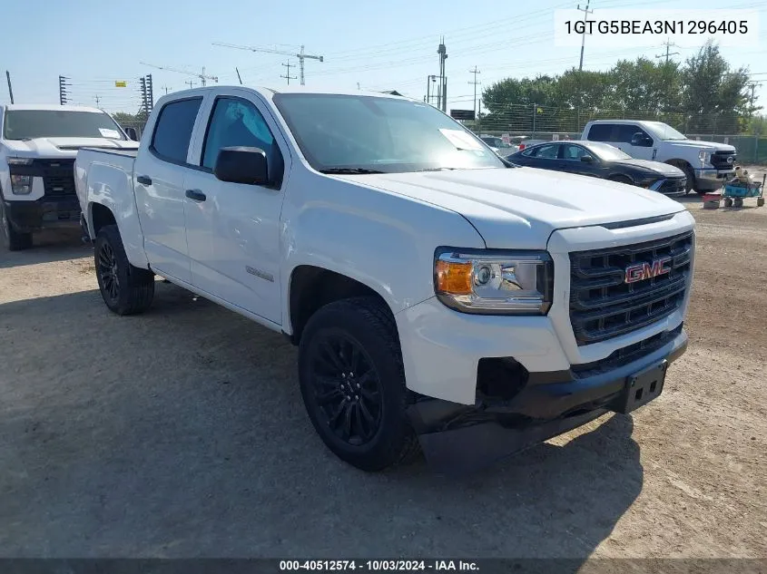 1GTG5BEA3N1296405 2022 GMC Canyon 2Wd Short Box Elevation Standard