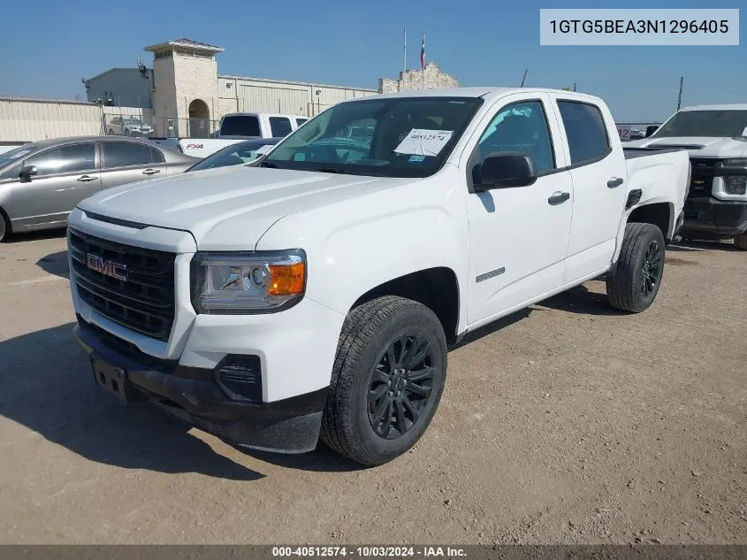 1GTG5BEA3N1296405 2022 GMC Canyon 2Wd Short Box Elevation Standard