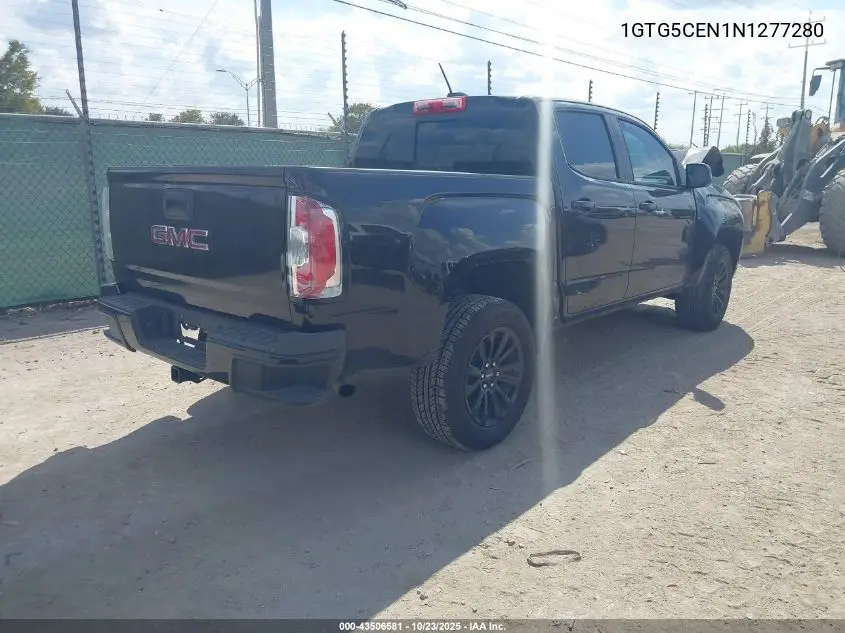 1GTG5CEN1N1277280 2022 GMC Canyon 2Wd Short Box Elevation
