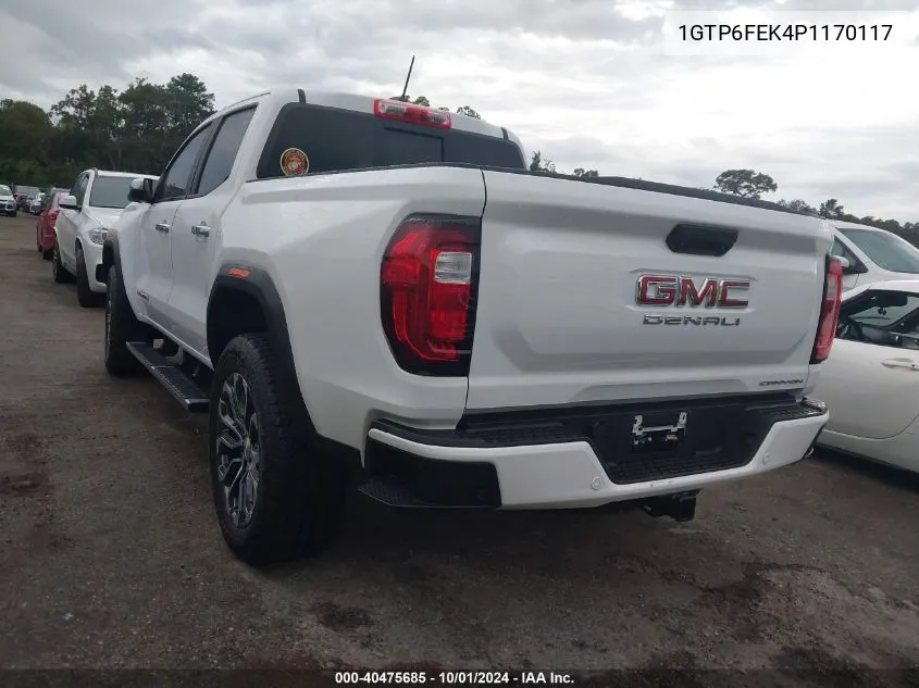 1GTP6FEK4P1170117 2023 GMC Canyon Denali