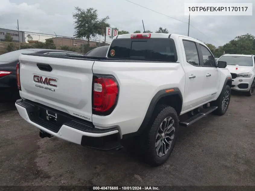 1GTP6FEK4P1170117 2023 GMC Canyon Denali