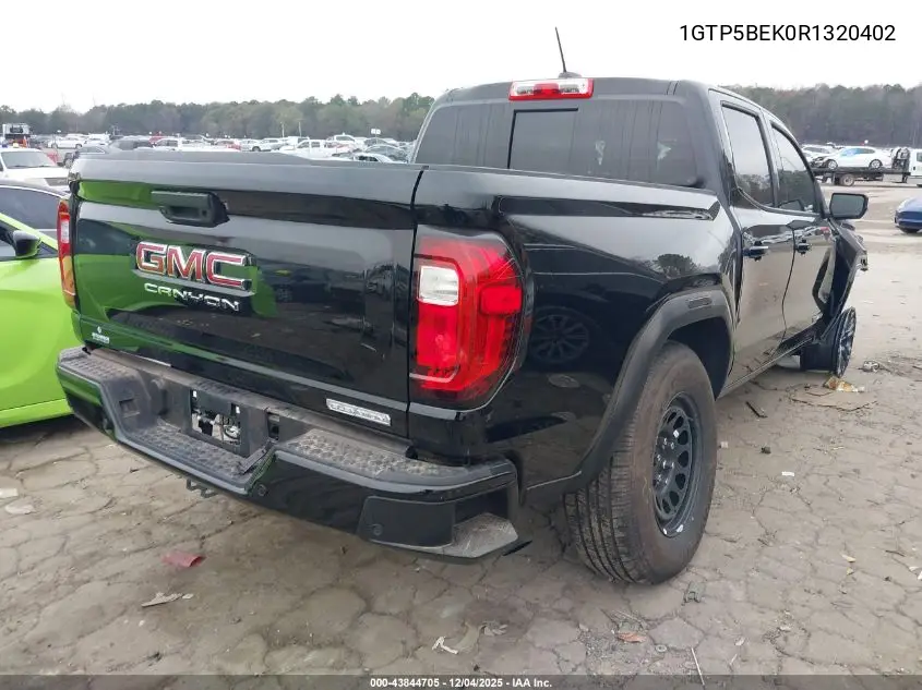 1GTP5BEK0R1320402 2024 GMC Canyon 2Wd Elevation