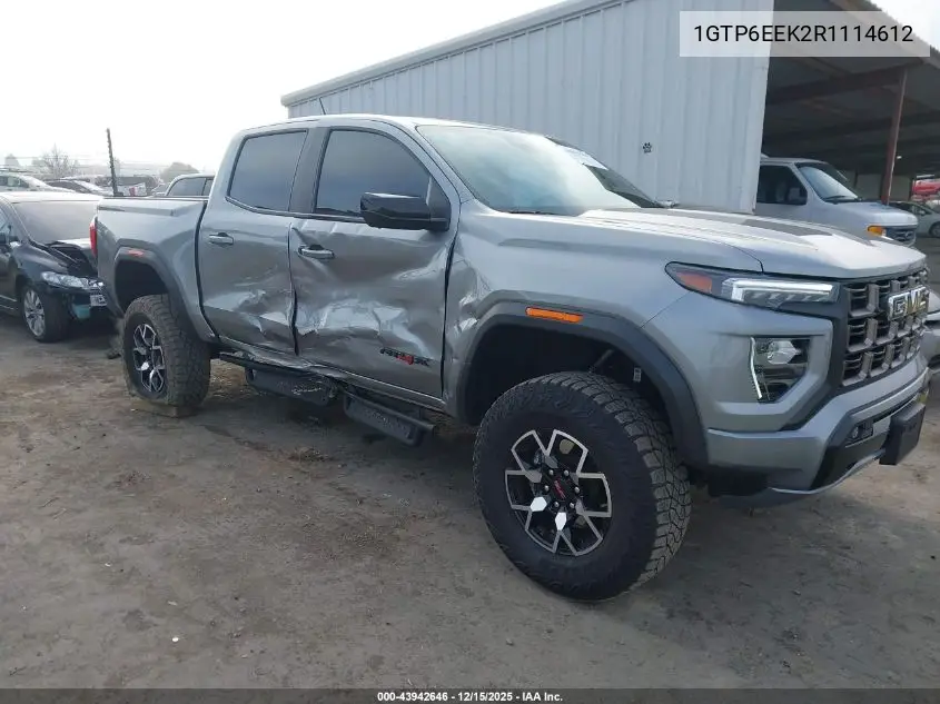 1GTP6EEK2R1114612 2024 GMC Canyon 4Wd At4X