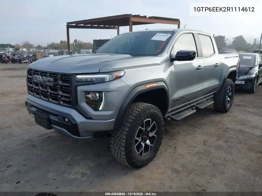 1GTP6EEK2R1114612 2024 GMC Canyon 4Wd At4X
