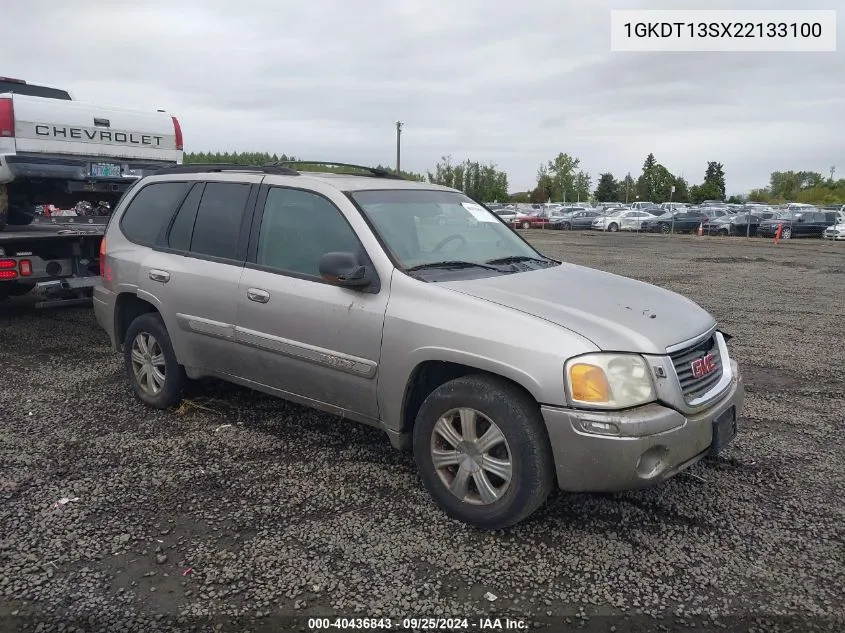 1GKDT13SX22133100 2002 GMC Envoy Slt