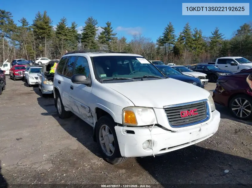 1GKDT13S022192625 2002 GMC Envoy Sle