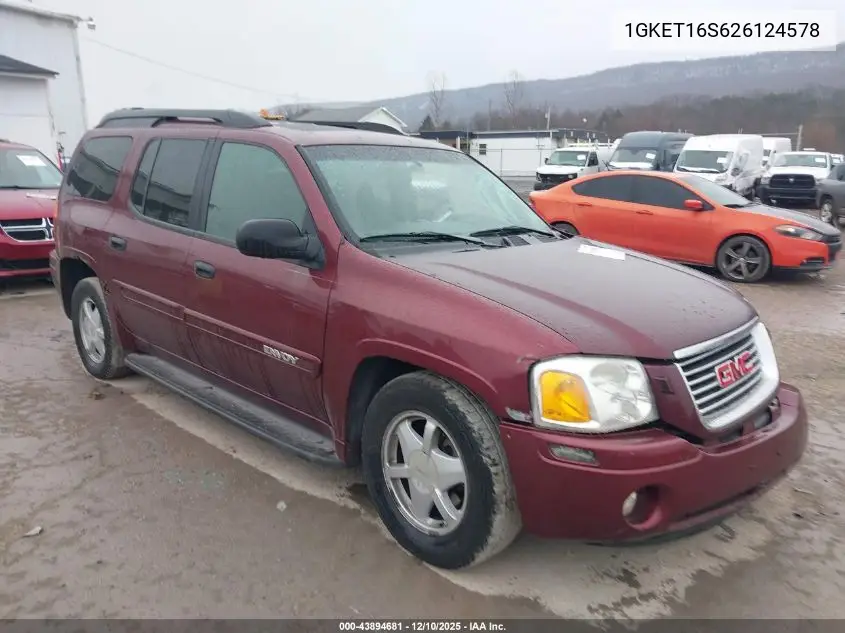 1GKET16S626124578 2002 GMC Envoy Xl Sle