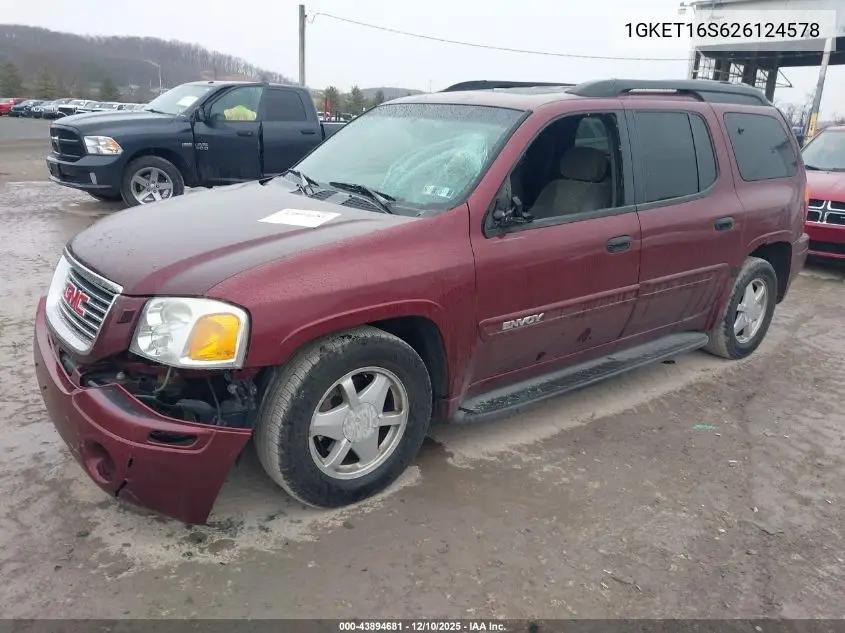 1GKET16S626124578 2002 GMC Envoy Xl Sle