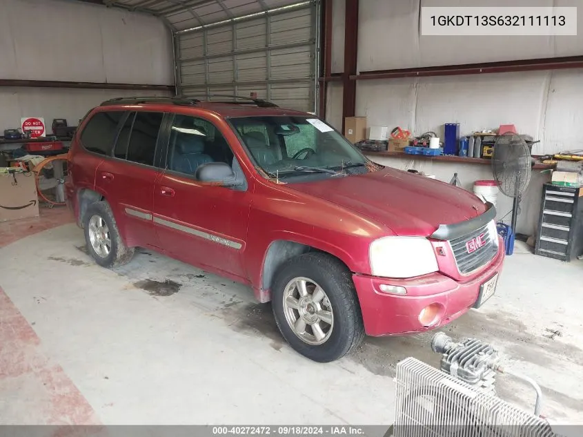 1GKDT13S632111113 2003 GMC Envoy Slt