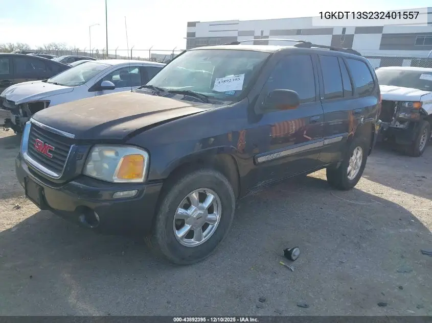 1GKDT13S232401557 2003 GMC Envoy Slt
