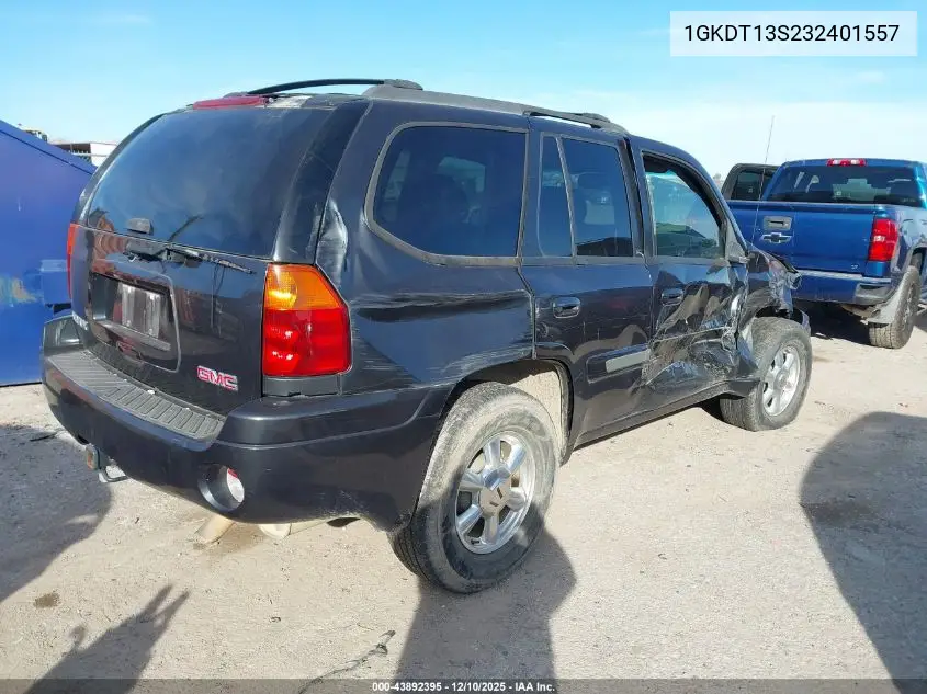 1GKDT13S232401557 2003 GMC Envoy Slt