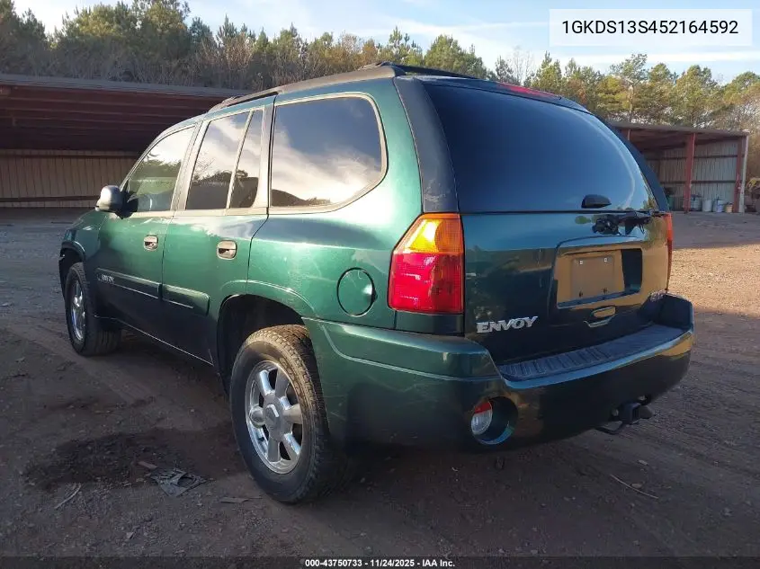 1GKDS13S452164592 2005 GMC Envoy Sle