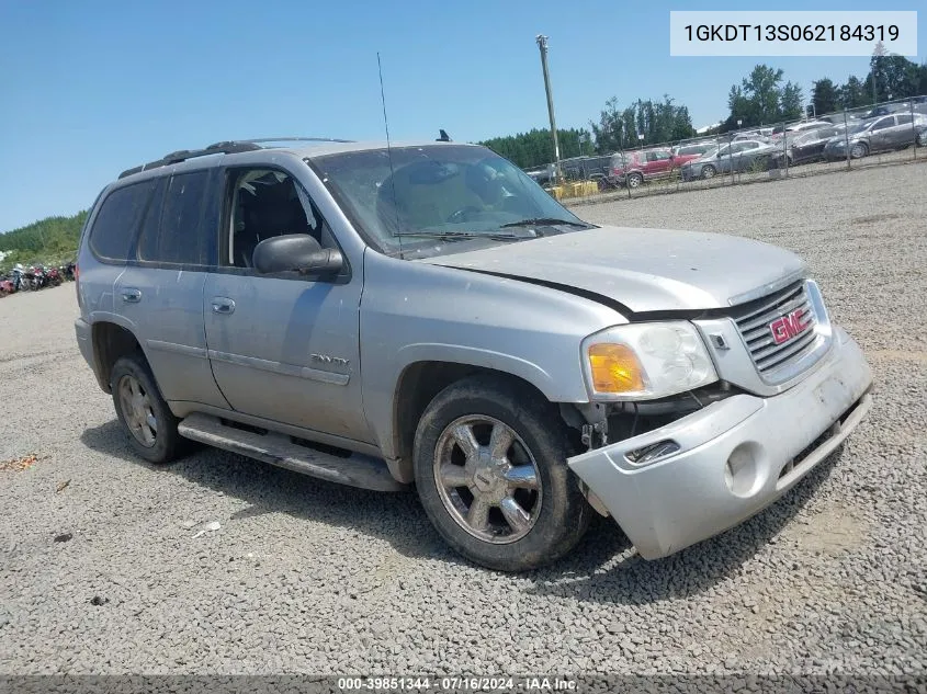 1GKDT13S062184319 2006 GMC Envoy Slt