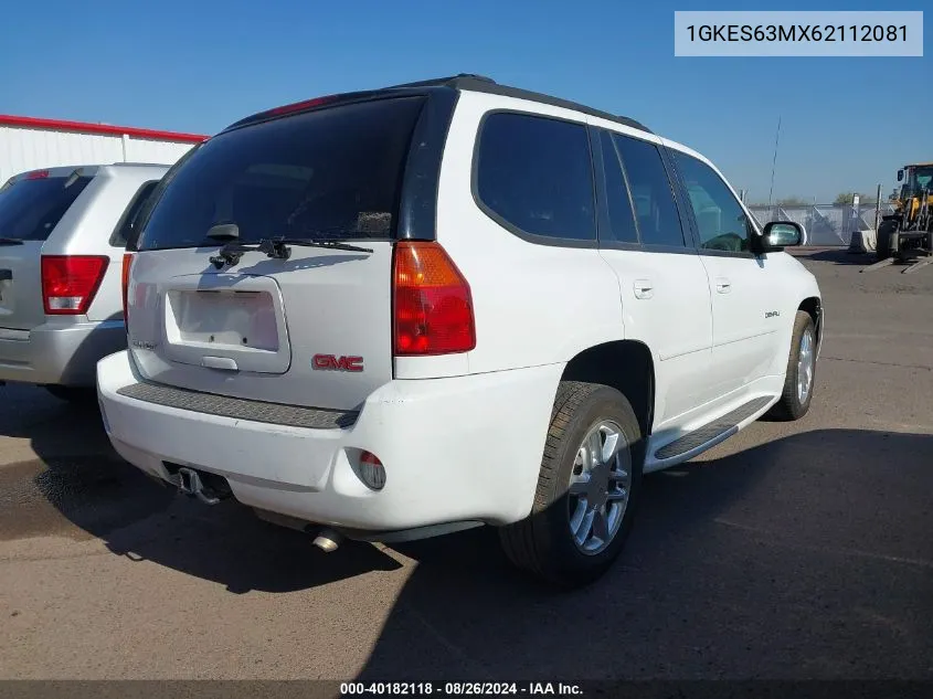 1GKES63MX62112081 2006 GMC Envoy Denali