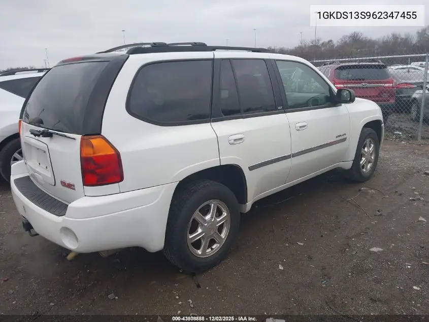 1GKDS13S962347455 2006 GMC Envoy Slt