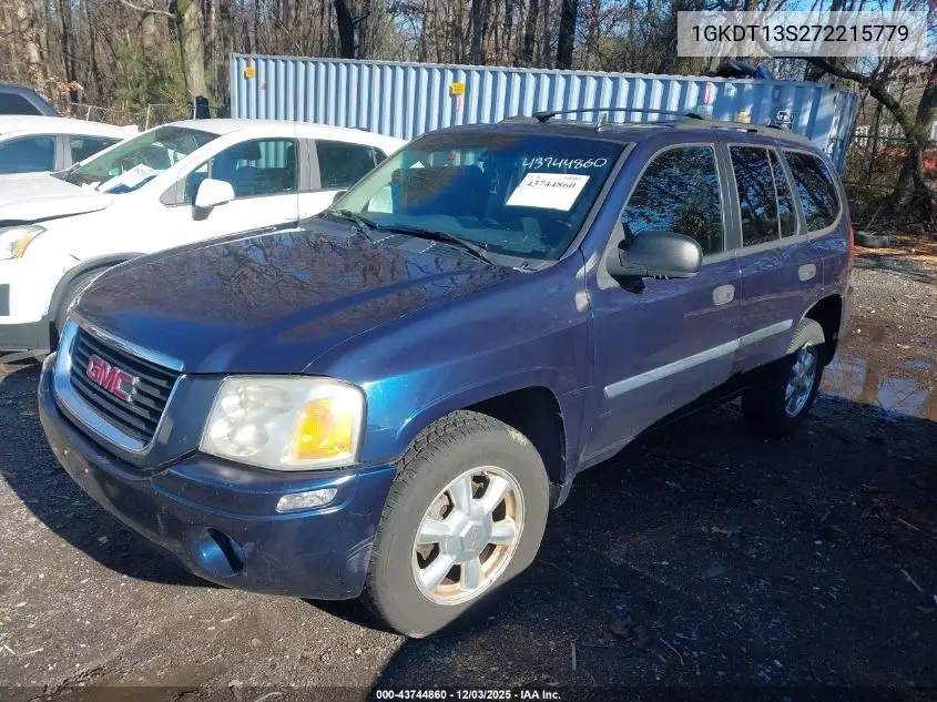 1GKDT13S272215779 2007 GMC Envoy Sle