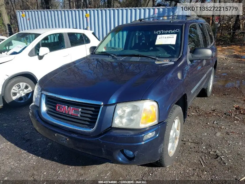 1GKDT13S272215779 2007 GMC Envoy Sle