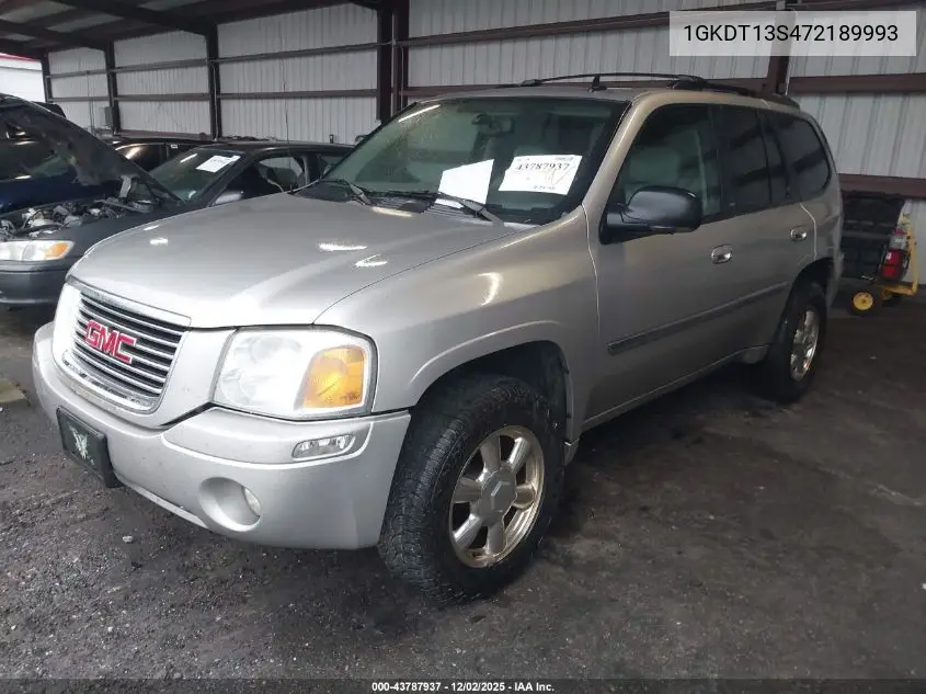 1GKDT13S472189993 2007 GMC Envoy Slt