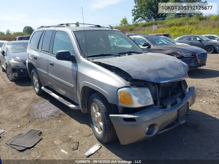 1GKDT33S392125877 2009 GMC Envoy Sle