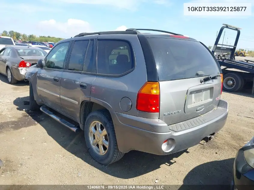 1GKDT33S392125877 2009 GMC Envoy Sle