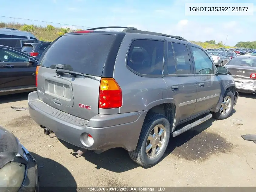 1GKDT33S392125877 2009 GMC Envoy Sle